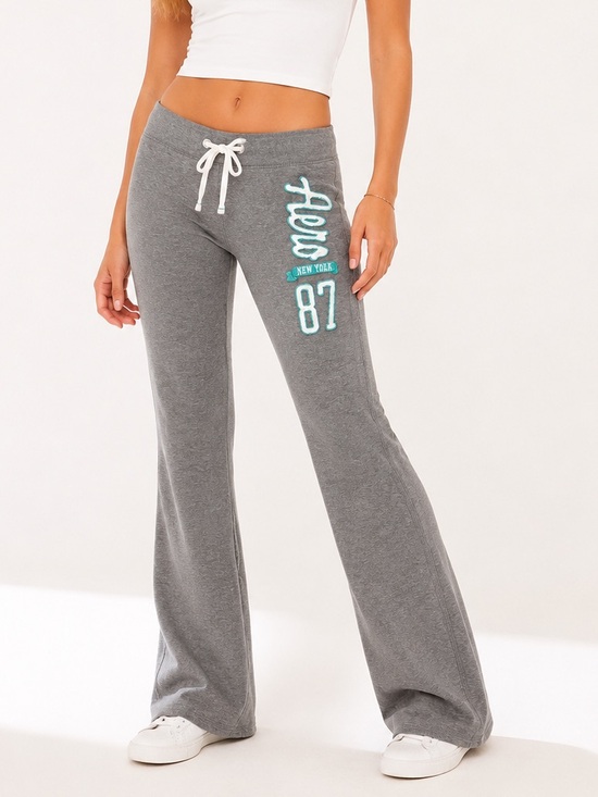 Aeropostale Pants - Vintage Y2K Aeropostale Aero 87 (Aero Athletics) Fit and Flare Sweatpants